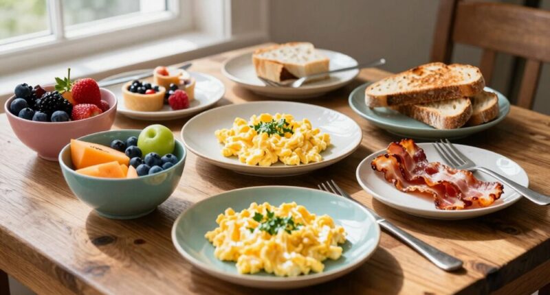 prepare quick varied mornings