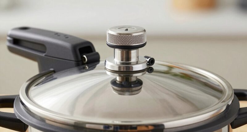 pressure cooker safety mechanisms
