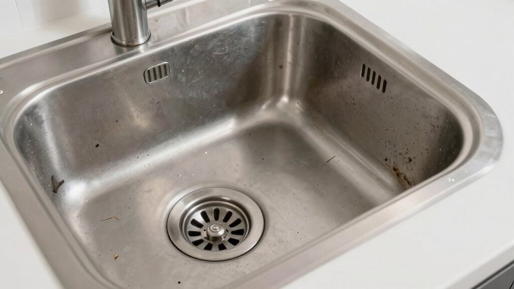 preventing sink odor buildup