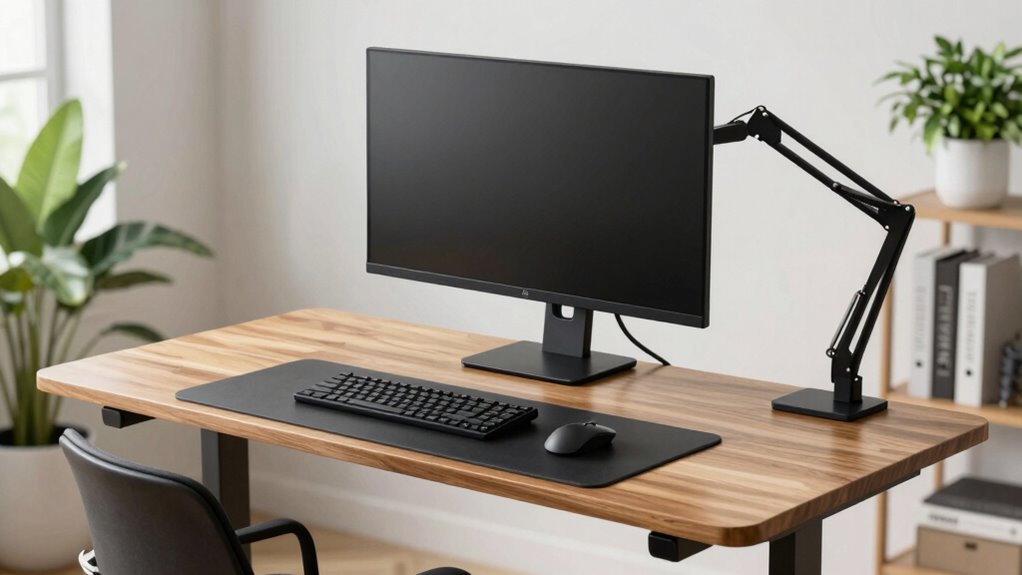 proper ergonomic desk setup