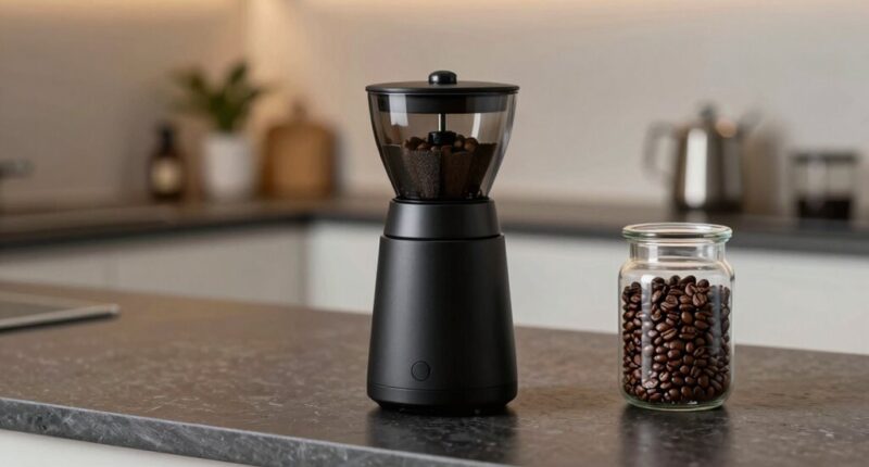 quiet apartment coffee grinders
