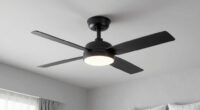 quiet bedroom ceiling fans