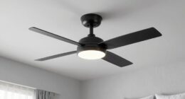 quiet bedroom ceiling fans