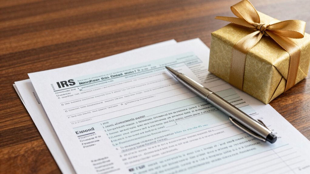 report gifts with form 709