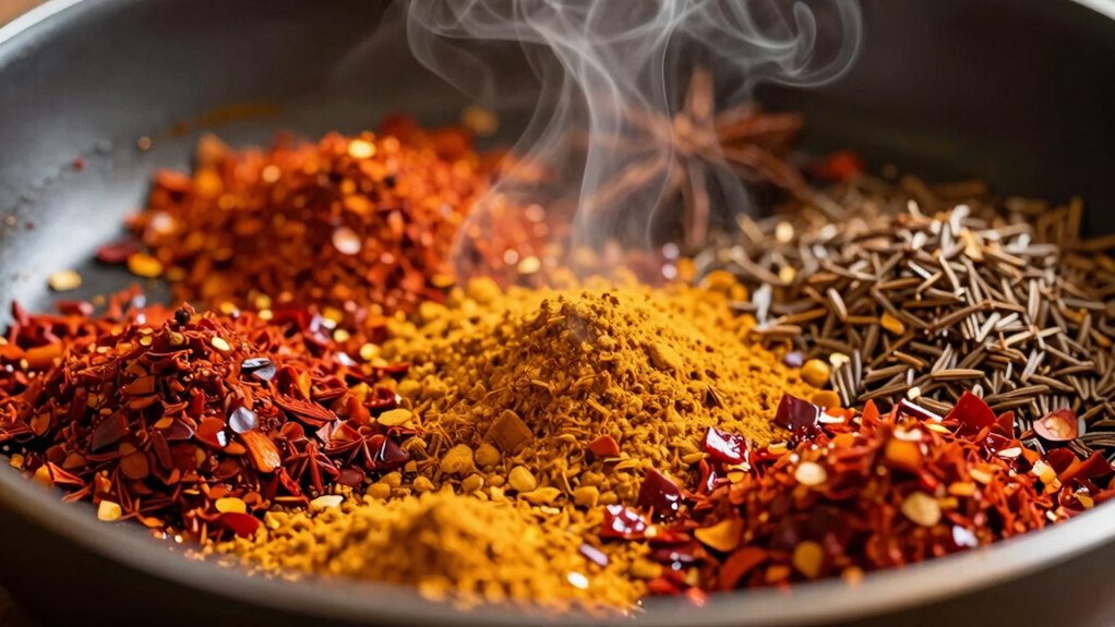 revive spices with blooming