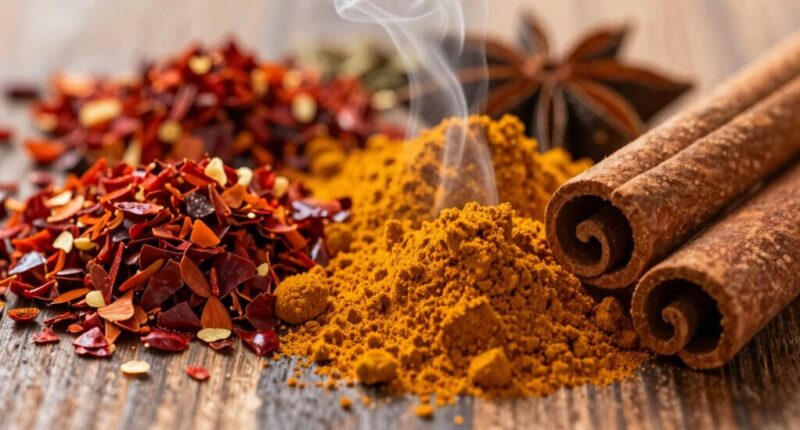 revive spices with blooming