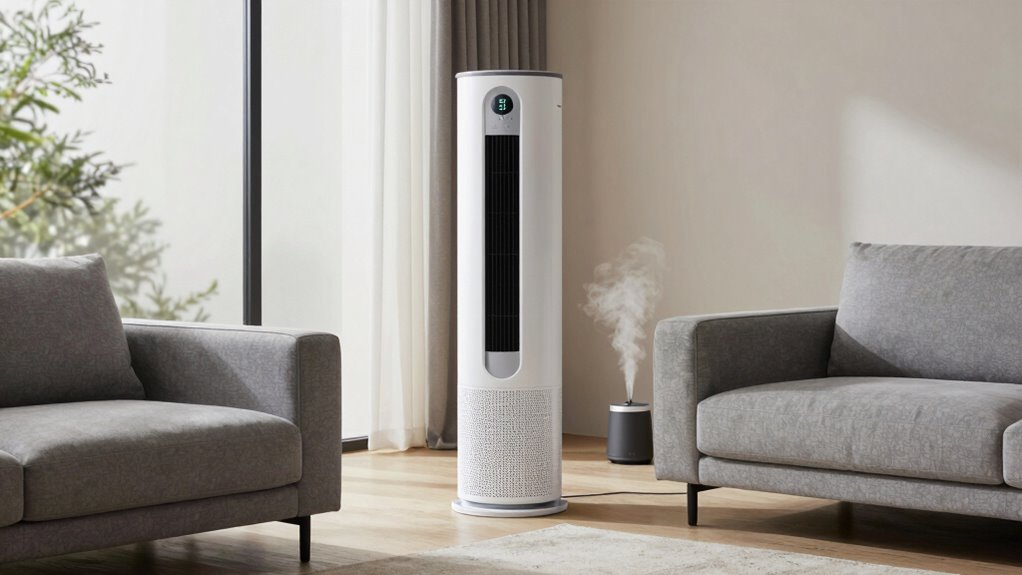 room size filtration noise