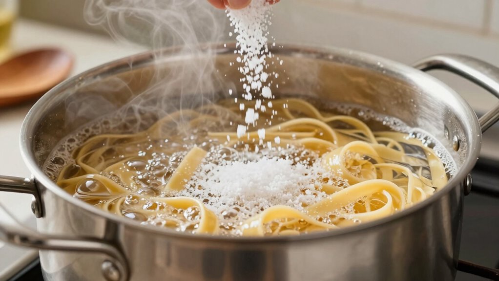 salt stir drain timing