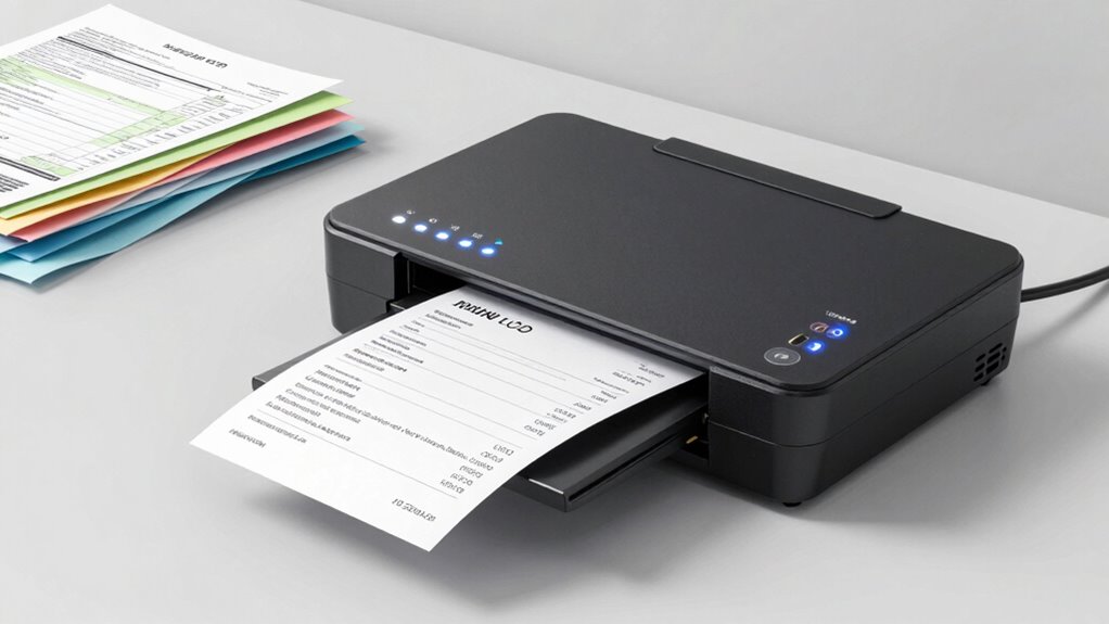 scanner features for receipts