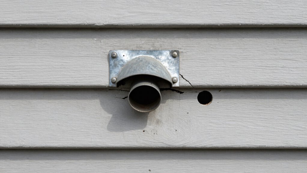 seal gaps around vents