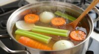 simmer gently for clarity