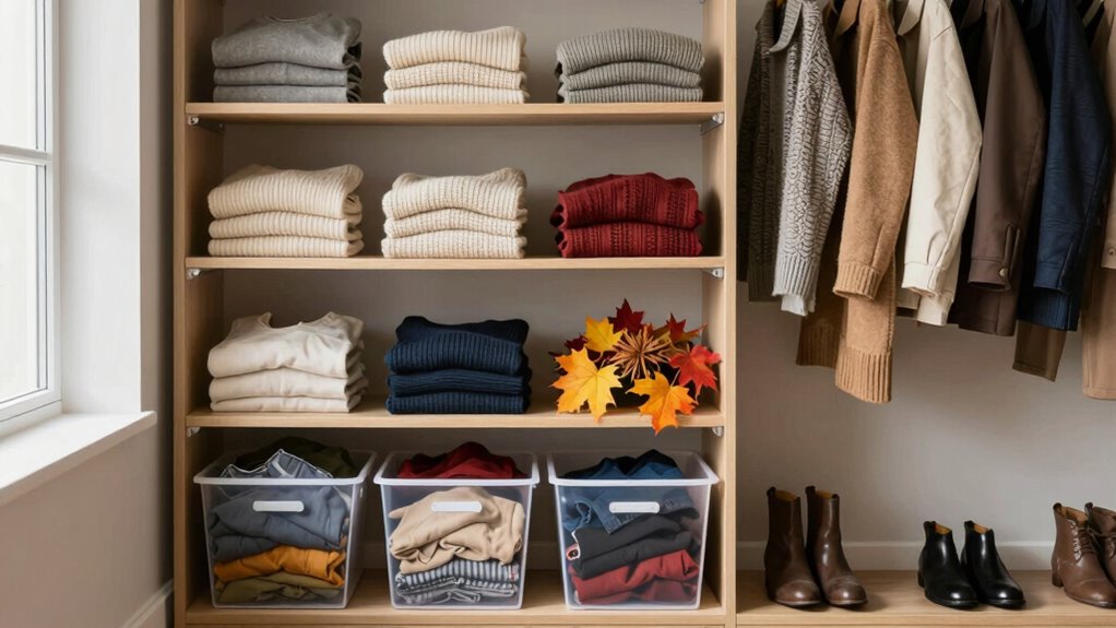 simplify wardrobe with seasonal swaps