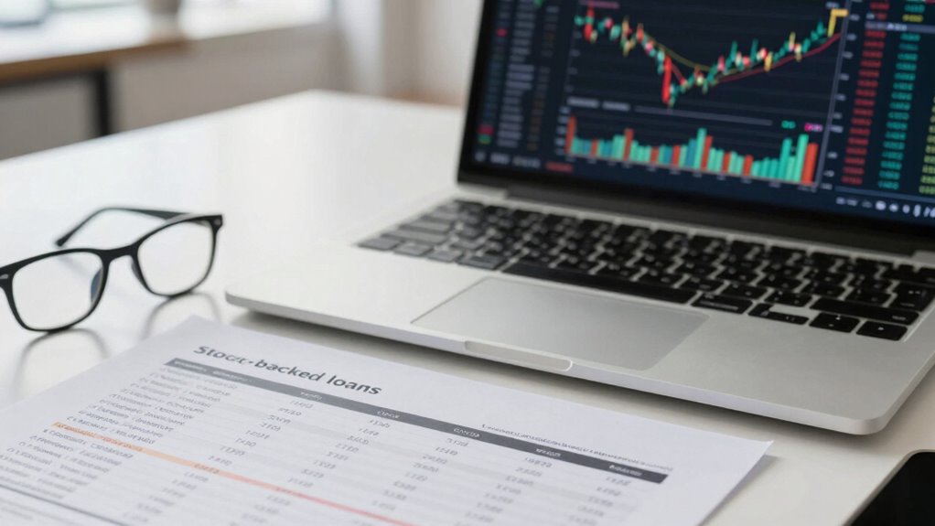 stock backed loan key terms