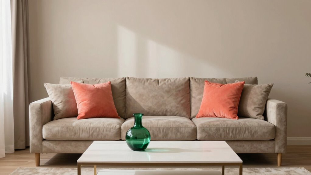 strategic colorful accent placement