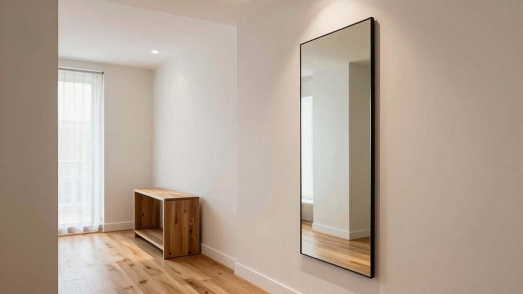 strategic mirror placement brightens
