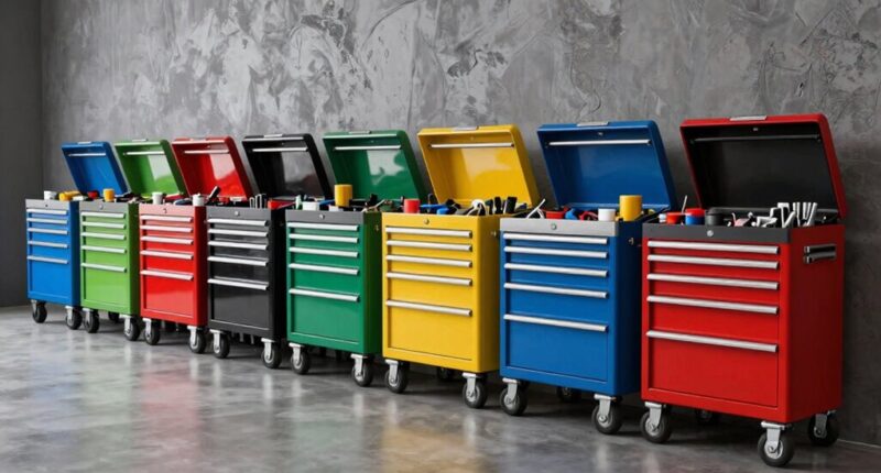 top 15 rolling tool chests