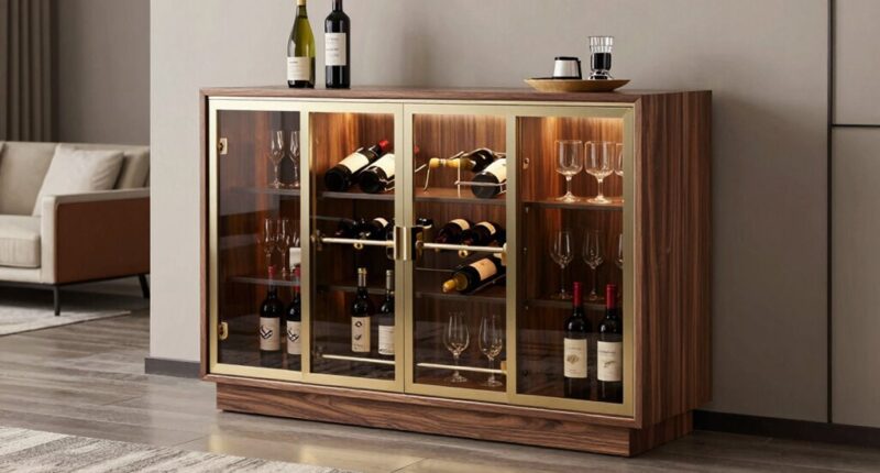 top 15 wine bar cabinets