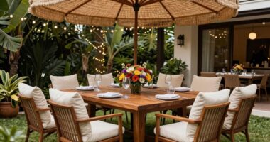 top 8 person outdoor dining sets