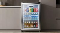 top built in beverage fridges