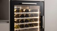 top built in wine fridges