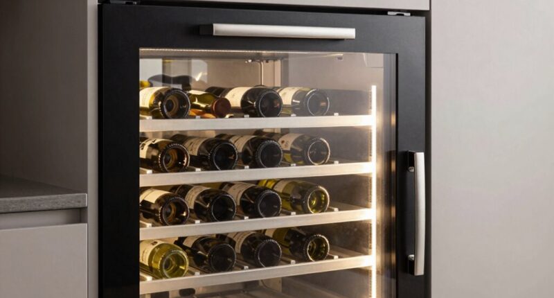 top built in wine fridges