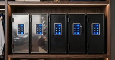 top closet keypad safes