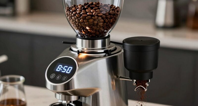 top coffee grinder timers