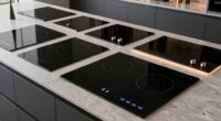 top double induction cooktops