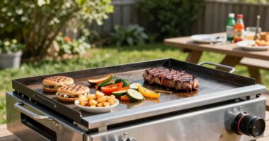 top flat griddles for backyard