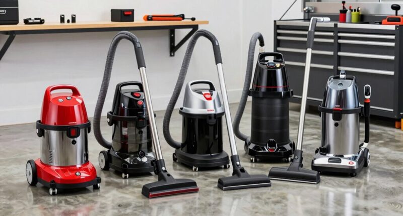 top garage shop vacuums