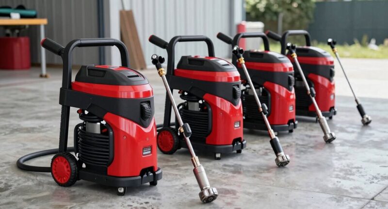top heavy duty pressure washers