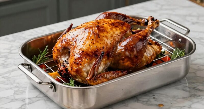 top heavy duty roasting pans