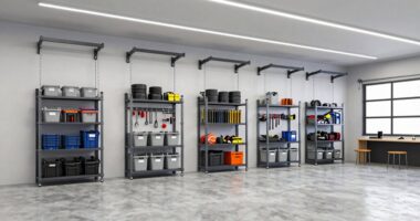 top heavy garage storage options