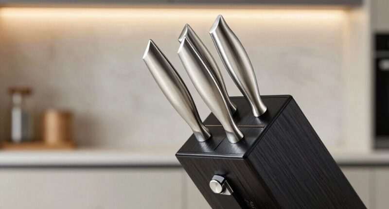 top knife sets with sharpener