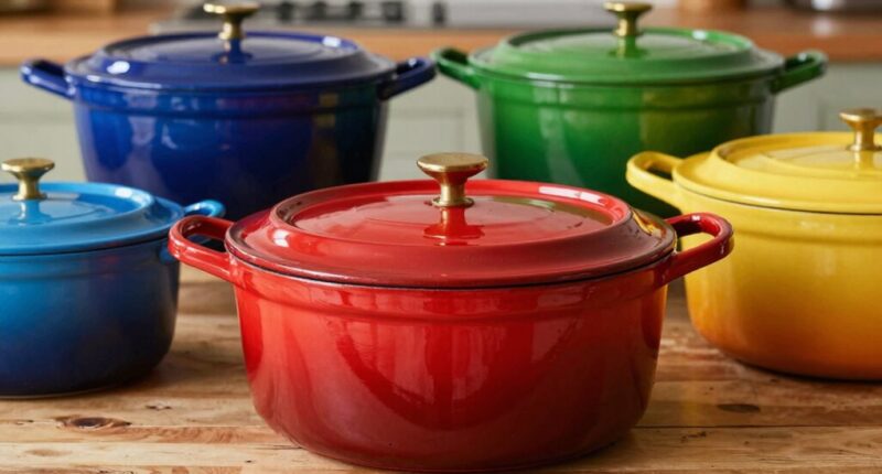 top large enameled dutch ovens