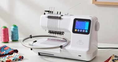 top large hoop embroidery machines