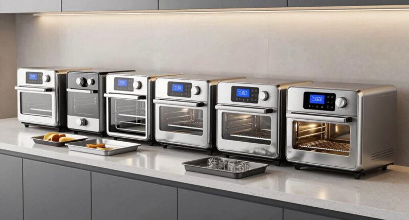 top large toaster oven air fryers