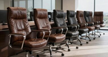 top leather office chairs