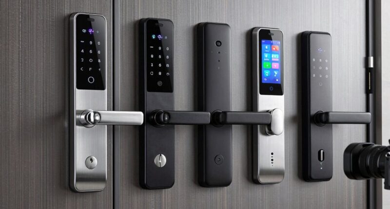 top metal door smart locks