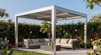 top metal pergola canopies