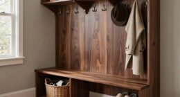 top mudroom bench storage