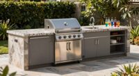 top outdoor grill island kits