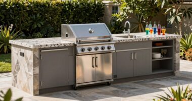 top outdoor grill island kits
