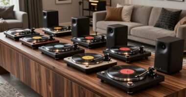 top premium record players
