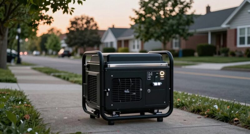 top quiet neighborhood generators