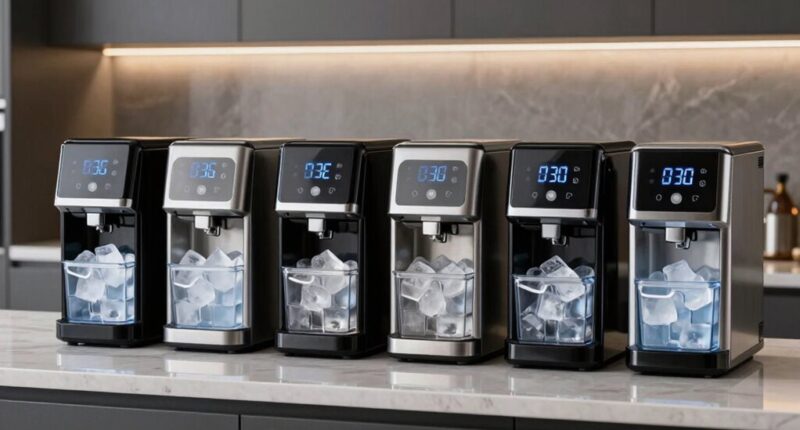 top self cleaning ice makers