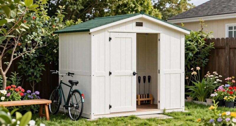 top small yard storage sheds