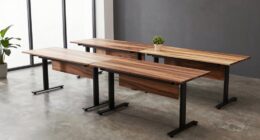 top solid wood standing desks