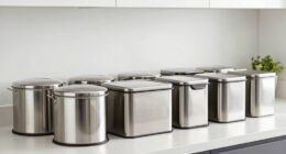 top stainless steel compost bins