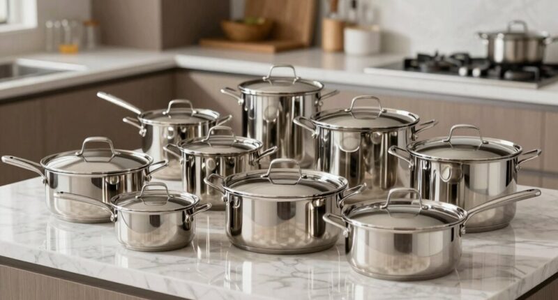 top tri ply cookware sets